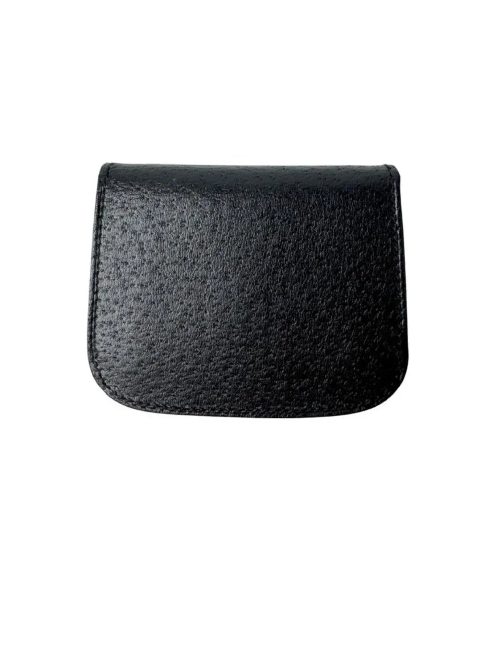 Gucci Vintage GG Marmont Coin Purse Black Leather